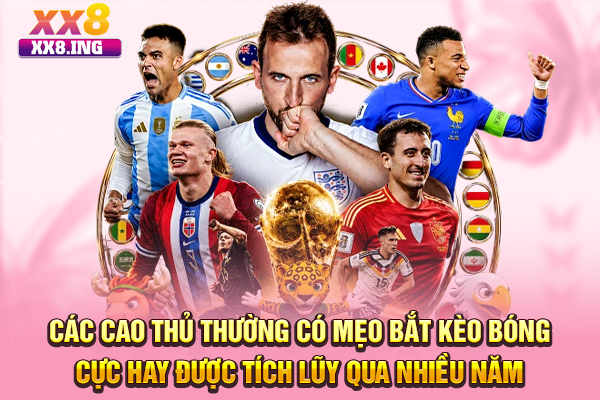 Các cao thủ thường có mẹo bắt kèo bóng cực hay được tích lũy qua nhiều năm